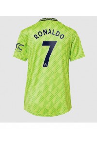Manchester United Cristiano Ronaldo #7 Voetbaltruitje 3e tenue Dames 2022-23 Korte Mouw